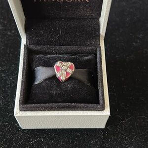 Pandora Pink Heart Charm